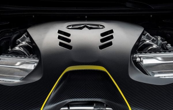 INFINITI Q60 Black S sports concept car F1 powertrain