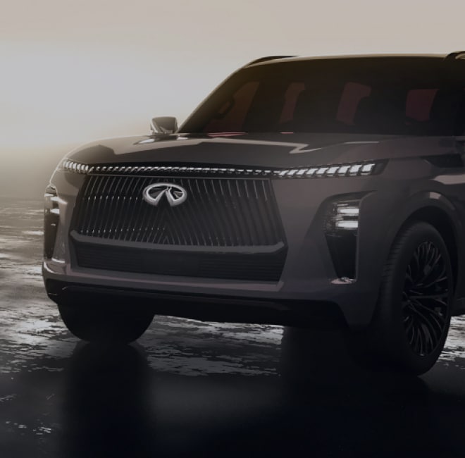 Front Profile of upcoming INFINITI QX80