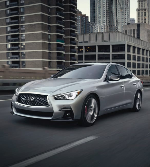 Used INFINITI vehicle with certified pre-owned benefits