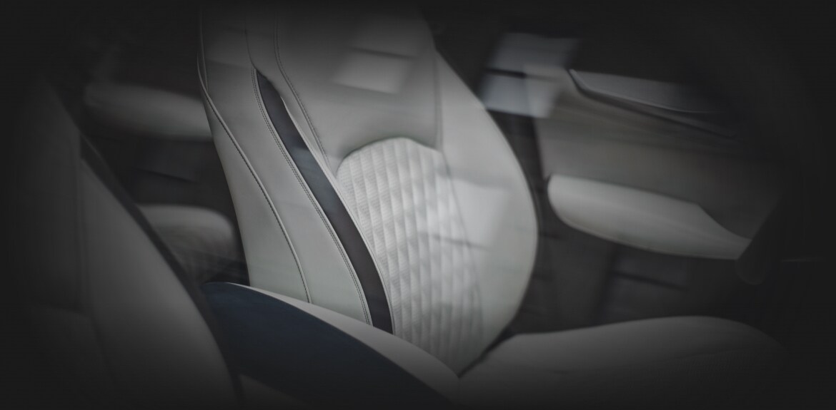 2022 INFINITI QX50 luxurious white leather seat