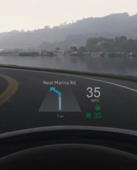 Heads up display available in the 2023 INFINITI QX50 crossover