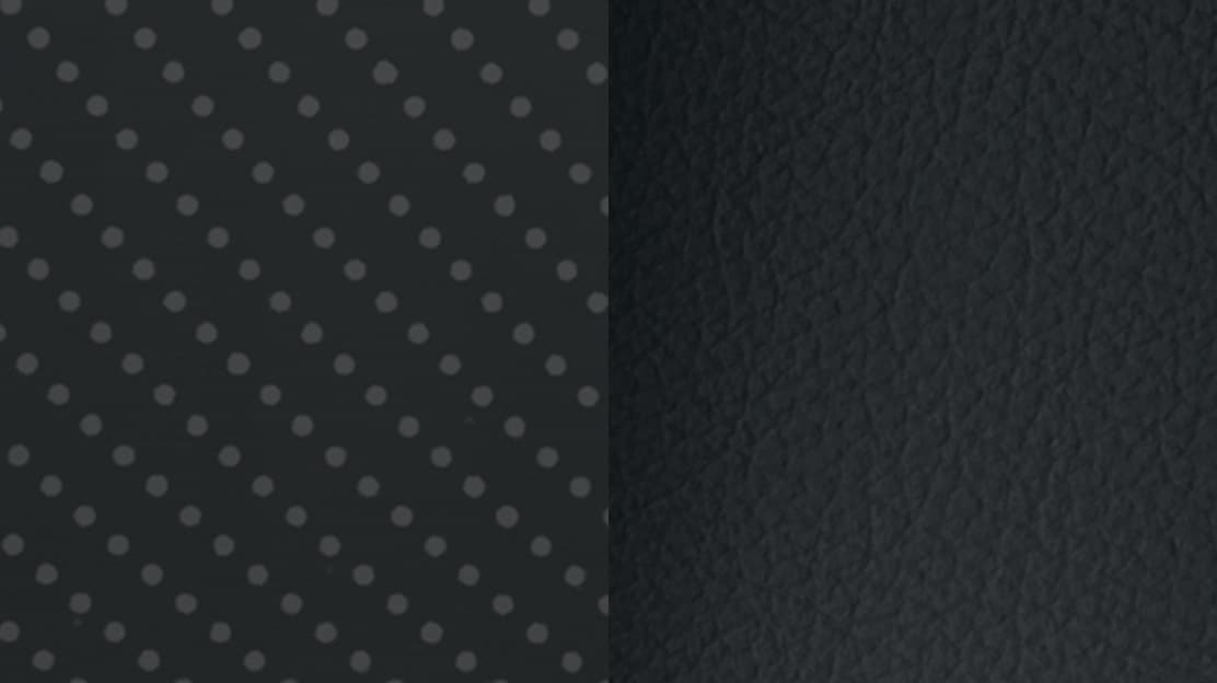 Graphite Leather / Dark Aluminum Interior Trim Accents